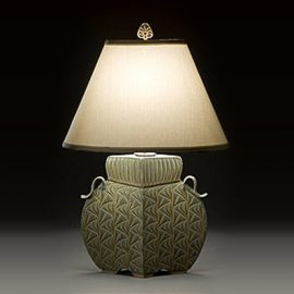 Arts & Crafts Lamp in Sage