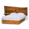 Asymmetrical Santa Fe Oversized Slab Bed