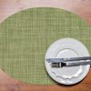 Dill Mini Basketweave Oval Placemat