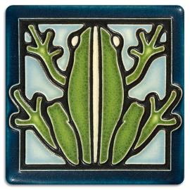 Light Blue Frog Tile