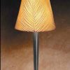 Palm Fronds Contemporary Table Lamp