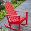 Polywood Classic Adirondack Rocking Chair
