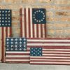 Reclaimed Barnwood American Flags