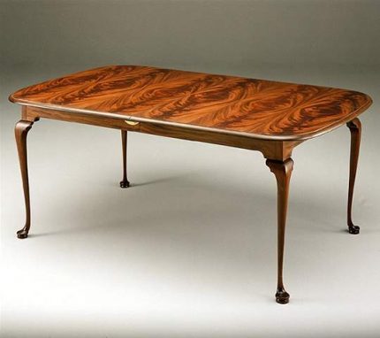 Formal Queen Anne Dining Table