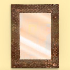 Copper Weave Mirror