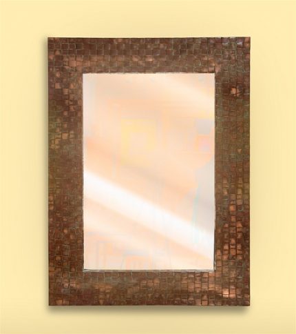 Copper Weave Mirror