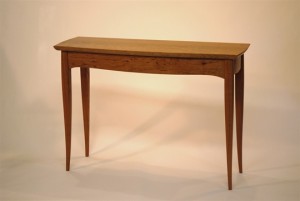 Sculpted Hardwood Sofa Table