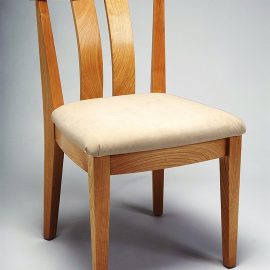 Asian Side Chair (Cherry)