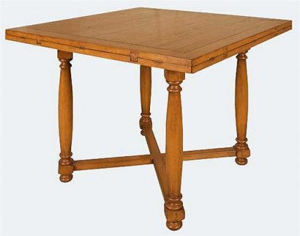 Square to Round Dining Table
