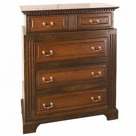 Stacked Five Drawer Dental Chest