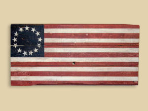 Reclaimed Barn Wood Betsy Ross Flag