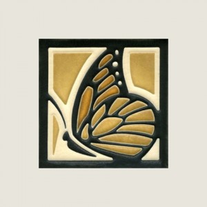 Dark Oak Butterfly Tile
