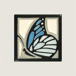 Blue Butterfly Tile