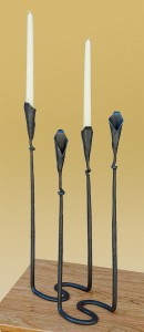 Double Calla Lilly Candlestick