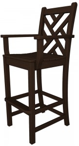 Chippendale Bar Chair with Arms