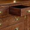 open drawer sideboard