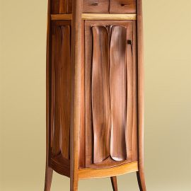 Organic Carved Cabinet
