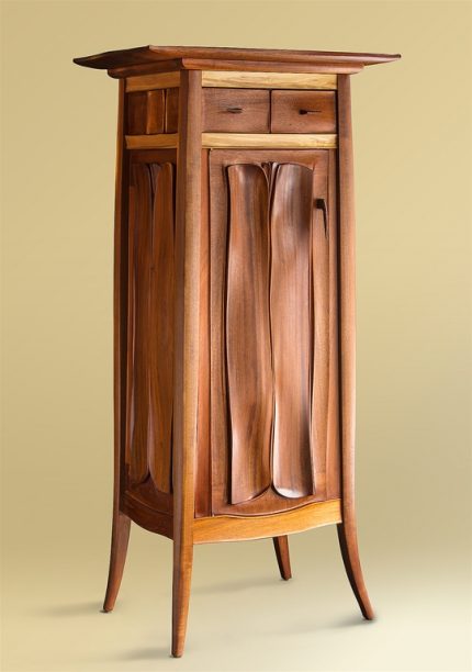 Organic Carved Cabinet
