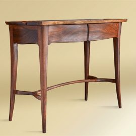 Carved Console with Drawers