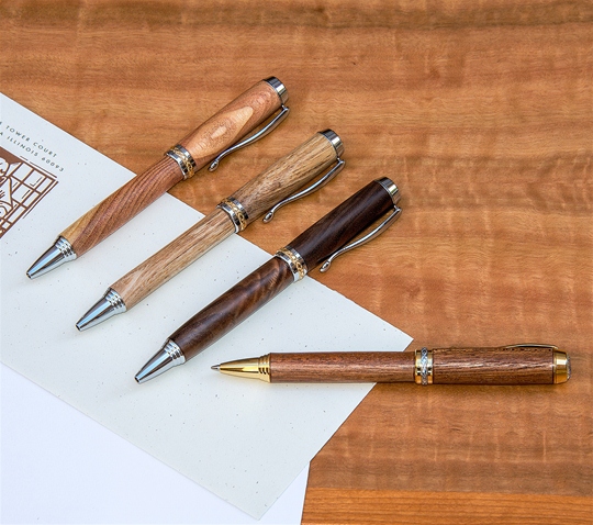 Wood Turned Pens - Sawbridge Studios