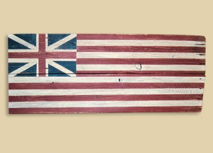 Reclaimed Barnwood Continental Colors Flag