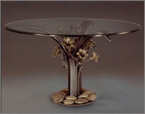 Iron Lily Dining Table