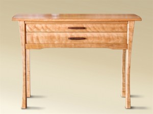 Two Drawer Cherry Console