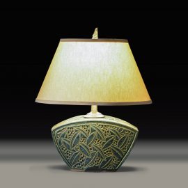 Small Keystone Lamp in Sage