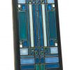 Turquoise Skylight Tile on display easel