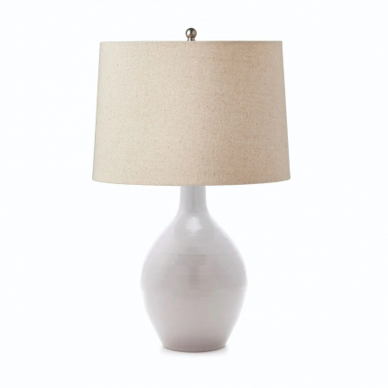 Warren Small Pottery Lamp in Alabaster