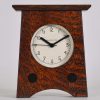 Arts and Crafts Clock in Craftsman Oak Straight
