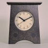 Arts and Crafts Clock in Slate Straight