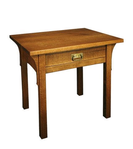 Prairie End Table with Drawer