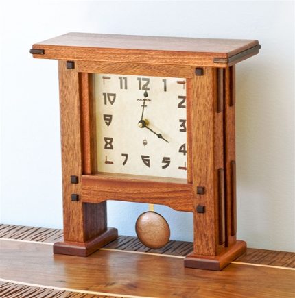 Greene & Greene Style Pendulum Clock