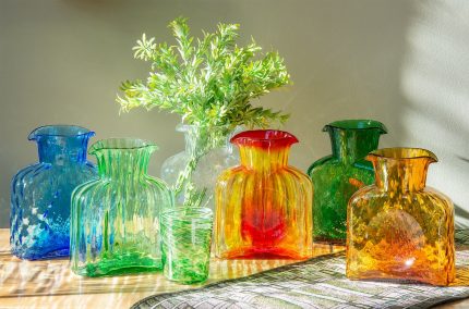 Sawbridge Studios Blenko Colorful Water Bottles