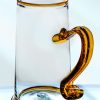 Yellow Glass Beer Stein