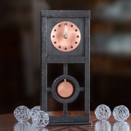 Quad Mantle Clock with Pendulum