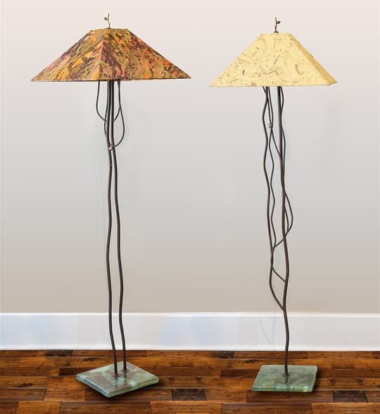 Sculptural Floor Lamps Sawbridge Studios, Sculptural Floor Lamp