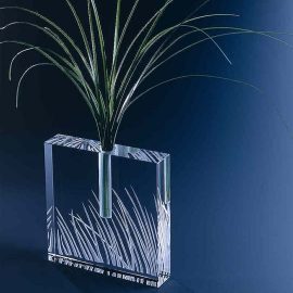 Medium Grass Square Bud Vase