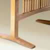 Trestle Spindle Dining Table leg detail
