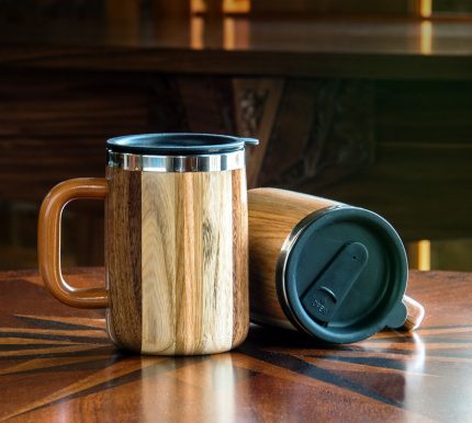 Wood Desk Mug
