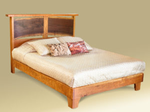 Live Edge River Bend Bed
