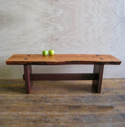 Edgewater Live-Edge Handcrafted Bench