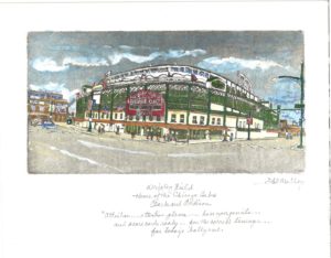 This is Wrigley Field with quote