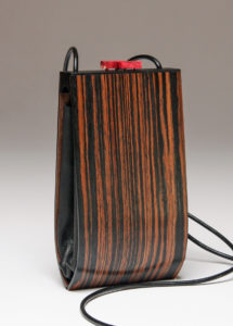 Alcea Ebony Wood Handbag