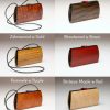 Cassia Wood Handbag Options