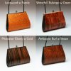 Emilia Wood Handbag Single Strap Options