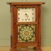 Greene & Greene 6x6 Tile Pendulum Clock in Mahogany