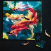 Koi Wooden Jigsaw Puzzle pieces