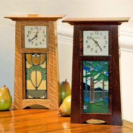 Schlabaugh & Motawi Craftsman Tile Clock